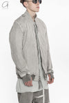 BORIS BIDJAN SABERI Jacket J3.2 ST FDA10003 Charcoal Grey PBBS37